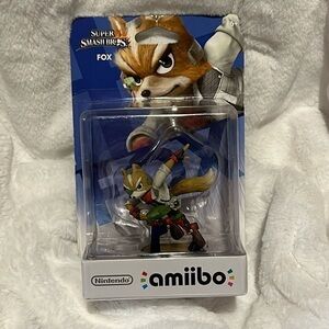 SuperSmash Bros Fox Nintendo Amiibo